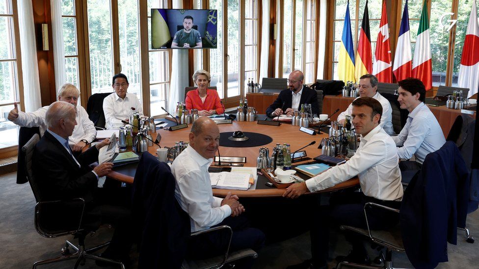 Ukraine war: G7 pledges to stay with Ukraine until the end