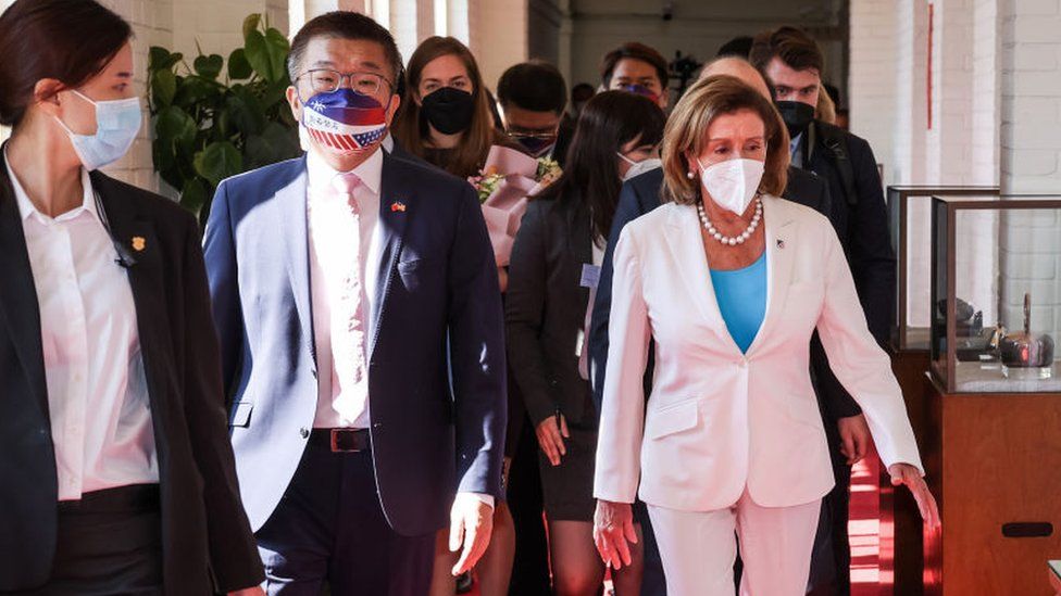 Taiwan: Nancy Pelosi trip labelled as 'extremely dangerous' by Beijing