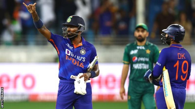 India v Pakistan: Hardik Pandya leads India to dramatic Asia Cup win