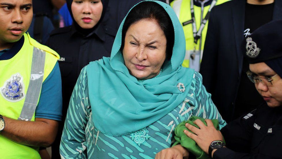 Rosmah Mansor: Wife of ex-Malaysian PM Najib found guilty of bribery