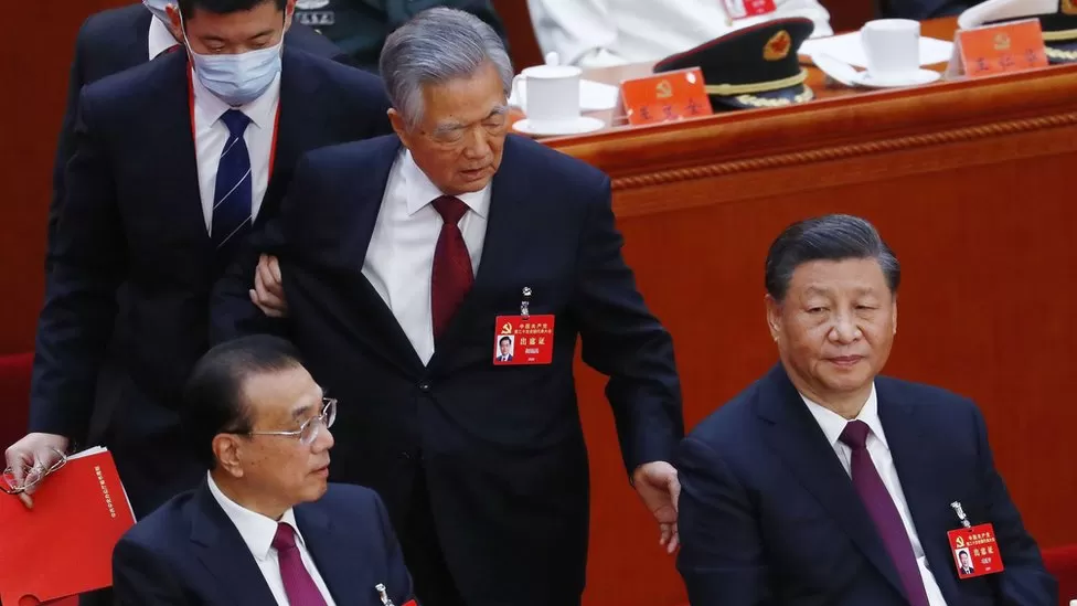 Hu Jintao: The mysterious exit of China's former leader from party congress