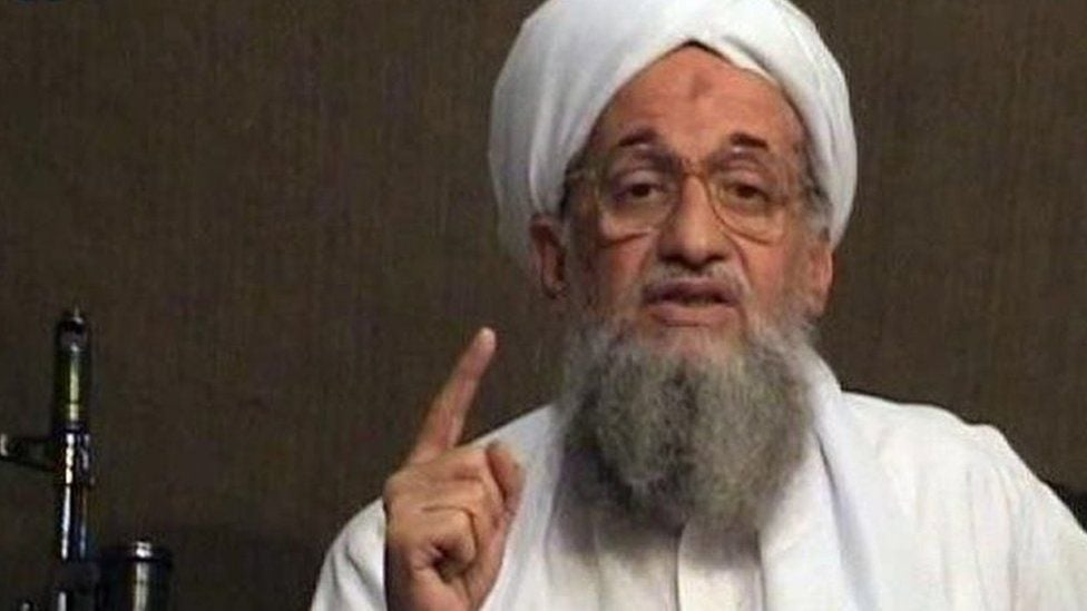 Ayman al-Zawahiri: Al-Qaeda leader killed in US drone strike