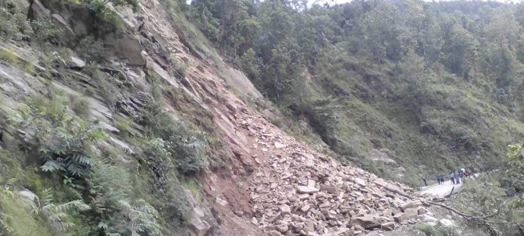 Landslide disrupts Mahakali highway