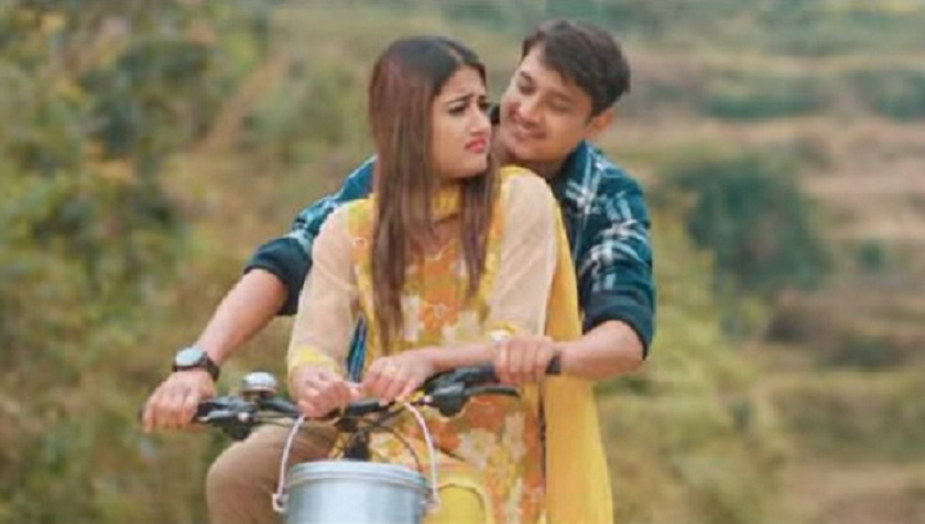 सुशीलको ‘माईतीको आँगन’मा उषा र विनोदको रोमान्टिक मुड