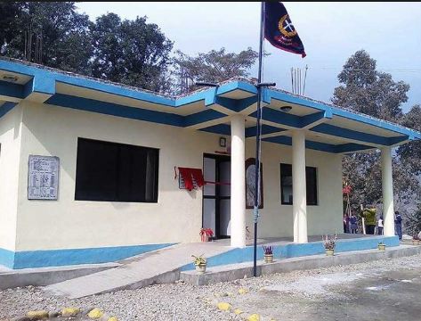 New building of police post at Thambuchet