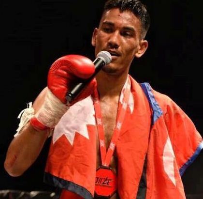 Int'l boxer Ghimire to participate in 'International Professional Kickboxing Hit- 48'