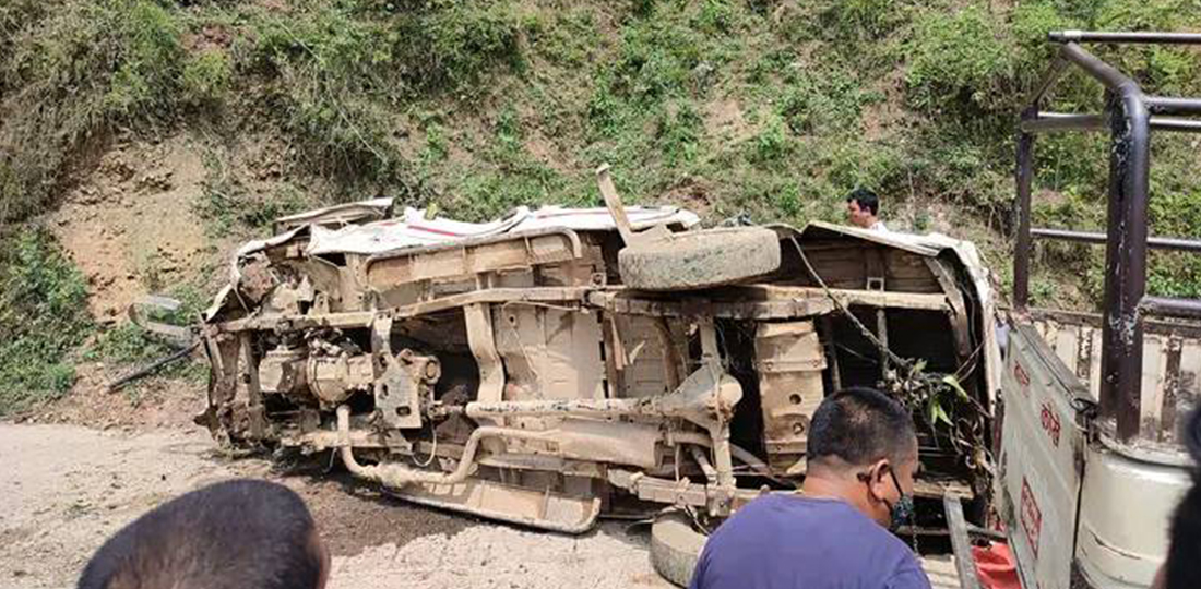 Syangja  Jeep Accident: Death toll hits 14
