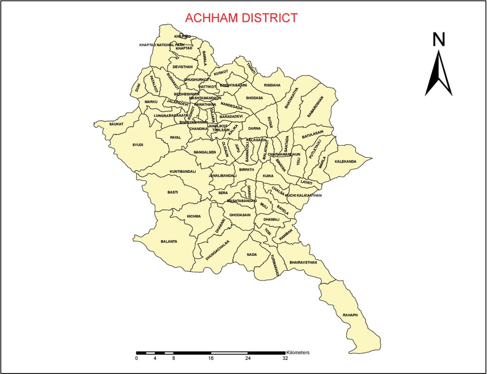 Rain gauge reset-up in Kamal Bazaar of Achham