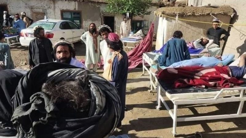 अफगानिस्तान भूकम्प : न अस्पताल न उपचार, सामान्य घाइतेको पनि भइरहेछ मृत्यु
