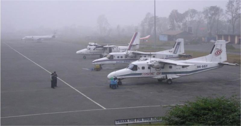 Thick fog disrupts flights to and from Nepalgunj