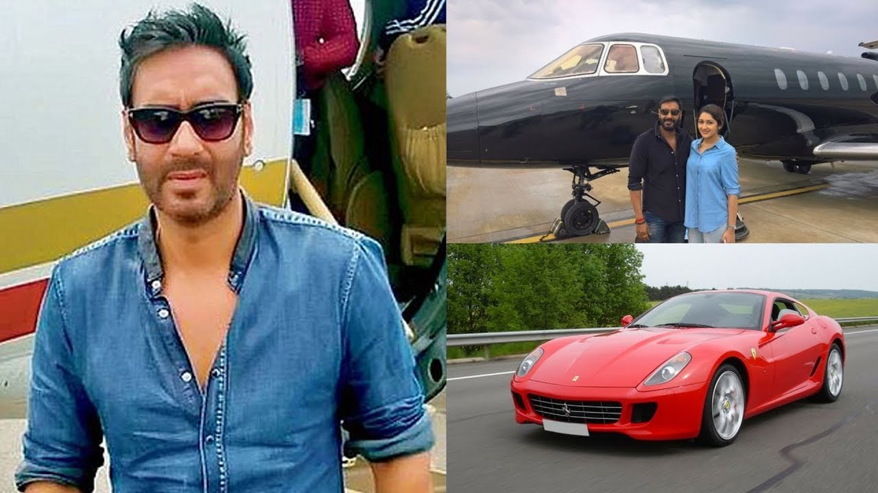 शाही जीवनशैलीका शौखिन हुन् अजय देवगन, विलासी कार– नीजि विमानका हुन् मालिक