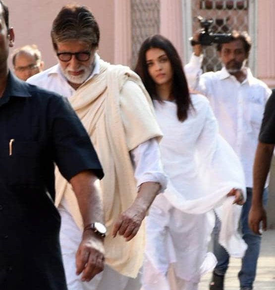 अमिताभका सेक्रेटरी शीतल जैनको निधन, अन्तिम संस्कारमा पुगे बच्चन परिवार