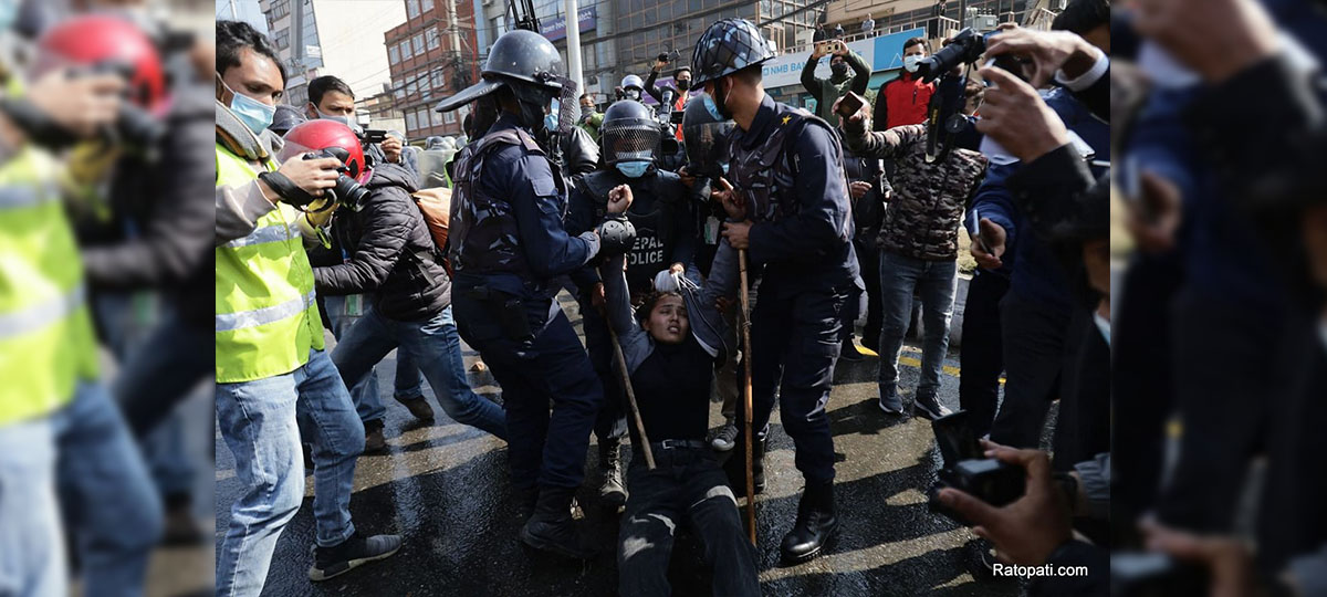 92 cadres protesting against MCC arrested