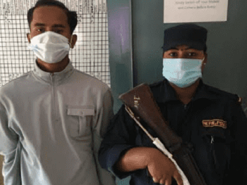 मोटरसाईकल चोरी मुद्दाका फरार प्रतिवादी पक्राउ