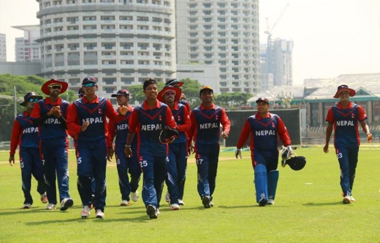 Nepali cricket team off to Sri Lanka in course of participation in Asia Cup Qualifier