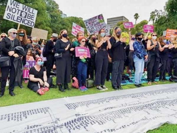 अष्ट्रेलियाका ४० शहरमा यौनहिंसा विरुद्ध ८५ हजार महिलाको ‘मार्च फर जस्टिस’