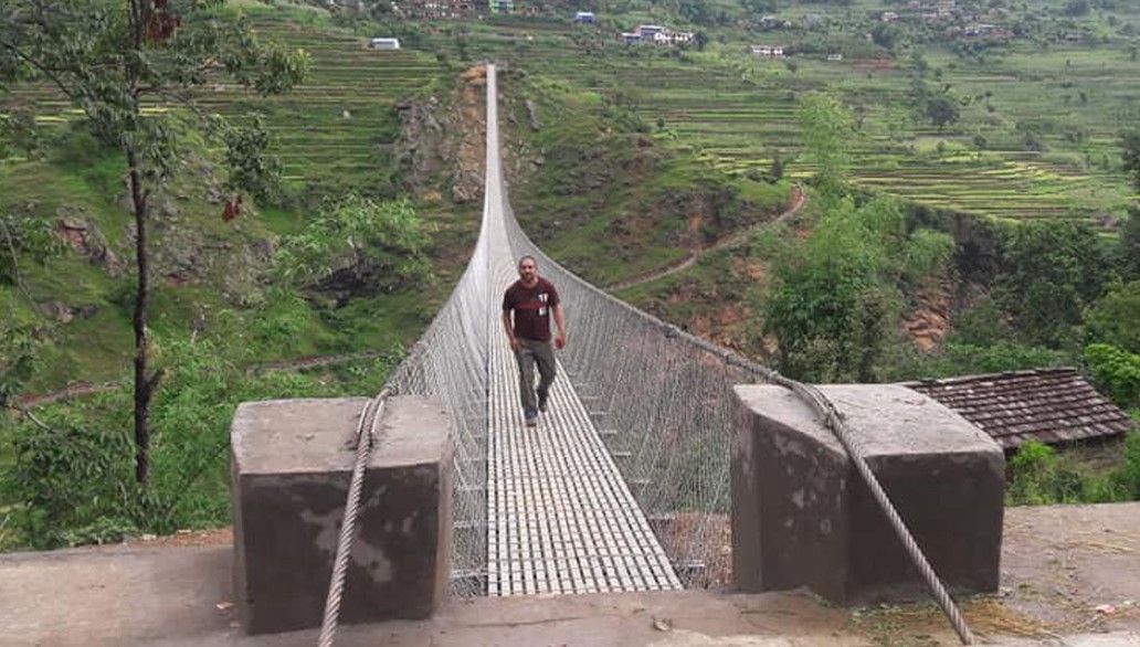 बागलुङमा दोस्रो लामो पुल बन्ने