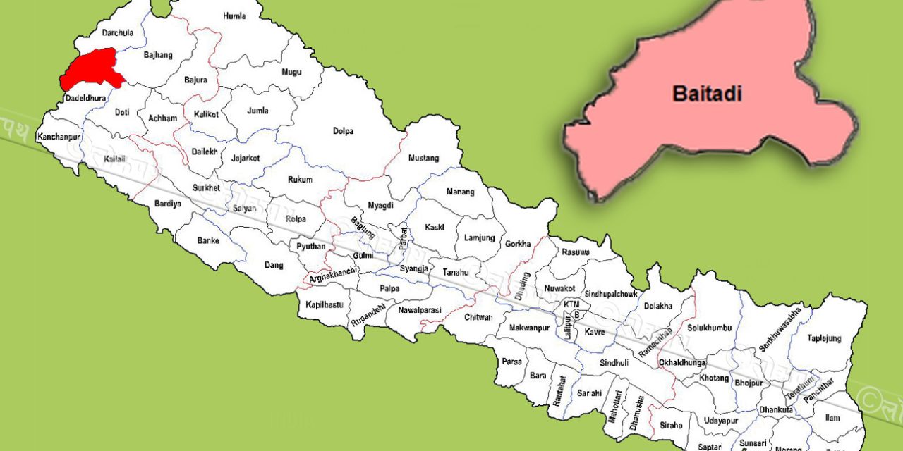 Out of 84 wards of Baitadi, 42 are without secretaries