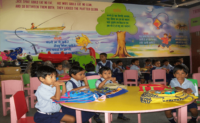 Child-friendly infrastructure developed in school