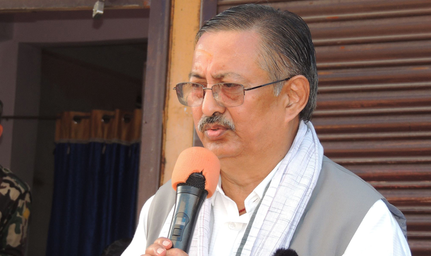 मोतिपुर करिडोरमा कसैलाई घरबारबिहीन बनाइँदैन : गृहमन्त्री खाण
