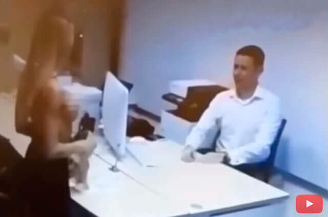 Woman Takes Clothes Off in Front of Bank Manager in Attempt to Secure a Loan (Video)