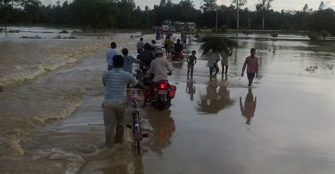 Heavy rain obstructs Jaleshwor-Janakpur road