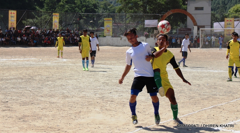 बेनीमा तेस्रो वौद्धकप फुटबल प्रतियोगिता सुरु