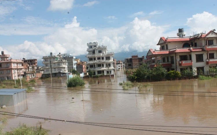 Bhaktapur and Thimi inundated