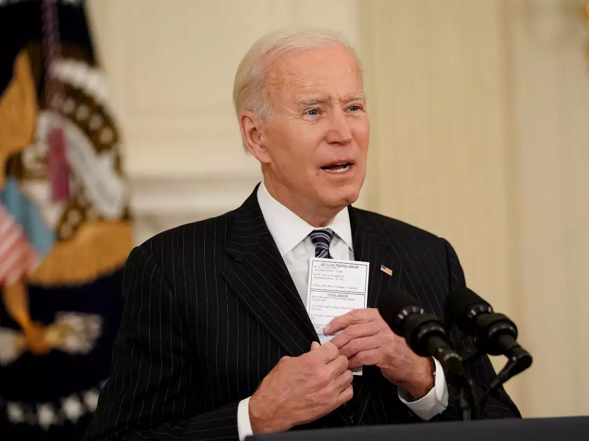 Biden announces all U.S. adults eligible for COVID-19 vaccine by april 19