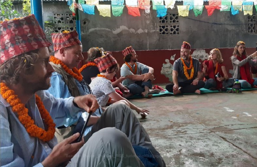 Foreign faces in Bhaitika festival