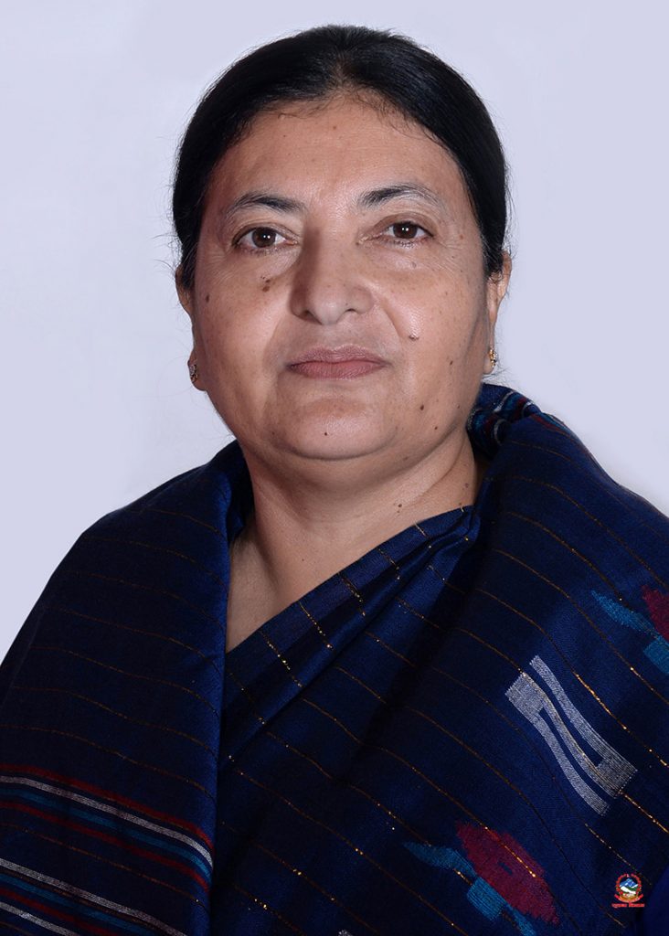 President Bhandari appeals all Nepalis to stay indoor to save lives