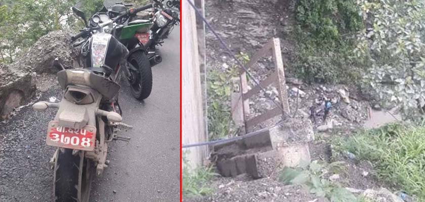 मुग्लिन-नारायणगढ सडकमा मोटरसाइकल दुर्घटना, दुईको मृत्यु