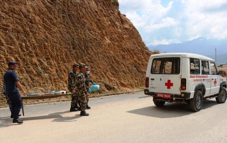 पाल्पामा विपद् व्यवस्थापनको नमूना अभ्यास