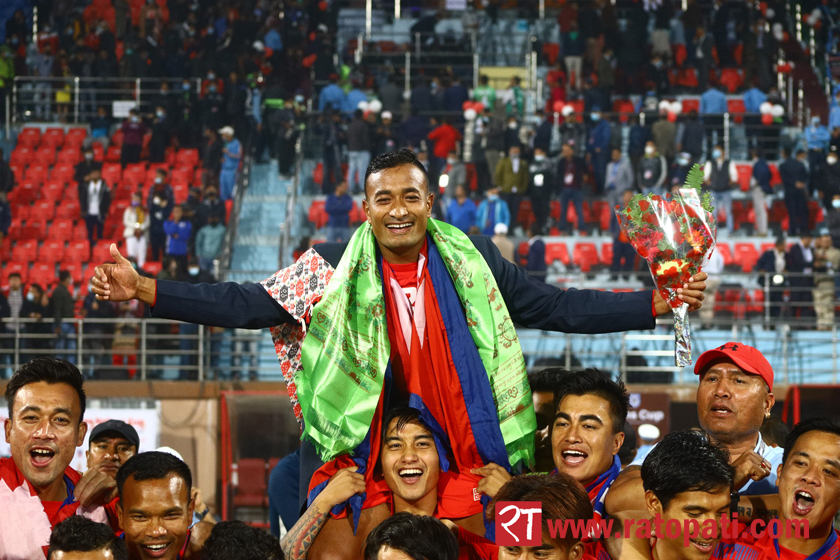   विराजको सम्मानजनक बिदाइ