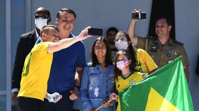 कोरोनाका कारण ब्राजिलमा हज्जारौंको मृत्युः राष्ट्रपतिले भने, ‘के भयो त ?’