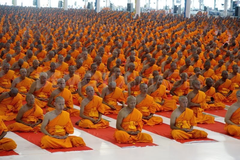 Korean Buddhists offer prayers for global peace