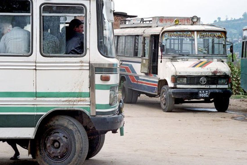 325 two-decade-old vehicles sent off roads in Mahakali zone