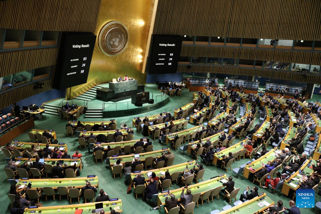 UN General Assembly adopts resolution to suspend Russia from Human Rights Council