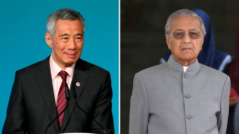 Malaysian PM meets with Singaporean PM