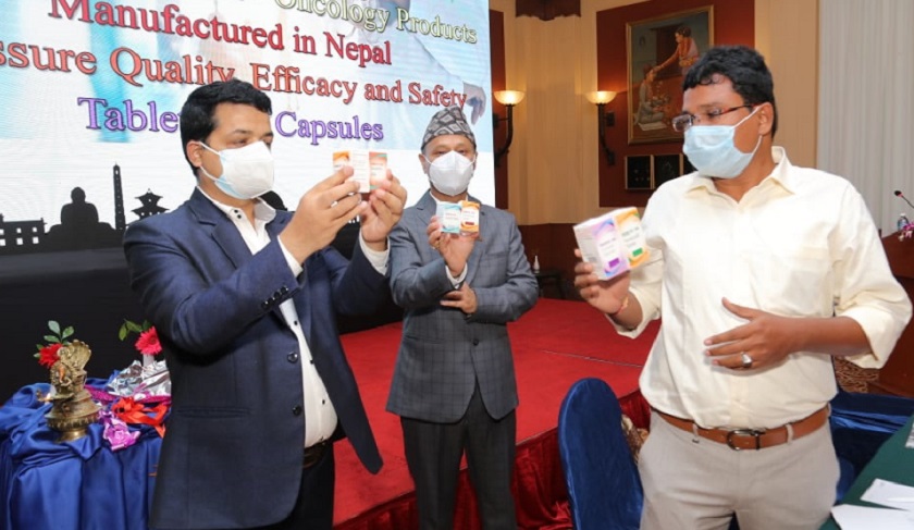 नेपालमा पहिलोपटक क्यान्सर रोगको औषधि उत्पादन