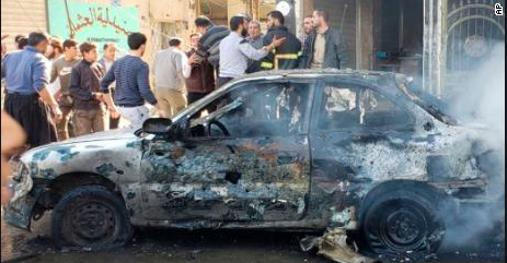 उत्तरी सिरियामा कार बम बिस्फोट, १४ जनाको मृत्यु