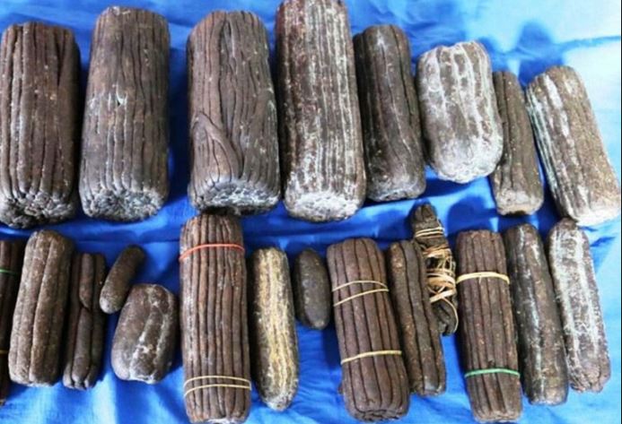 164-kg hashish confiscated
