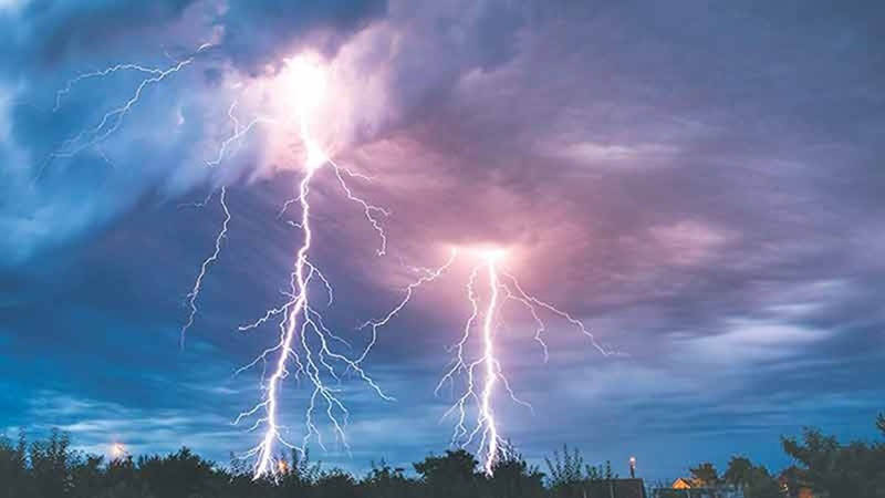 13 injured in lightning strikes