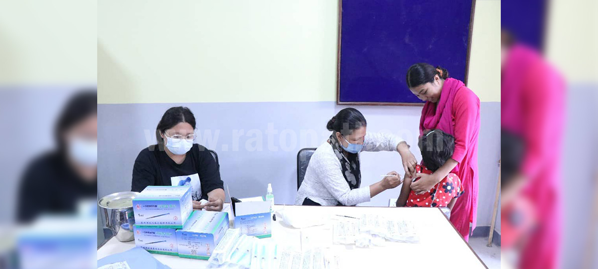 IN PICS: Govt administering COVID-19 vaccines to children