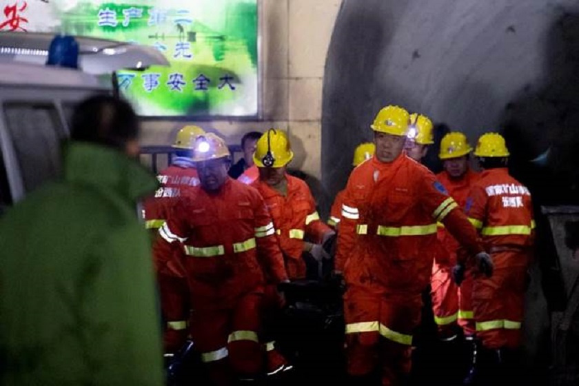 चीनमा खानीभित्र विष्फोट, १५ जनाको मृत्यु
