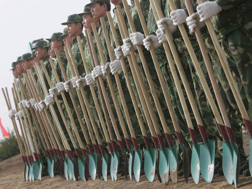 चीनले बृक्षारोपण अभियानका लागि ६० हजार सेना परिचालन गर्दै
