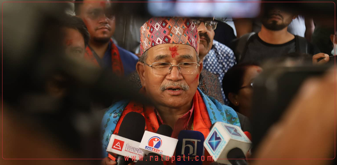 Chiribabu Maharjan secures his victory in Lalitpur metropolis