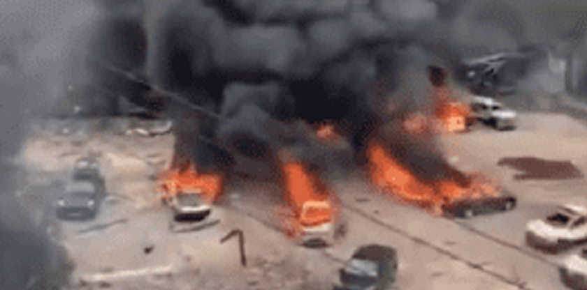 चीनमा तेल ट्याङकरमा विष्फोट, १० जनाको मृत्यु
