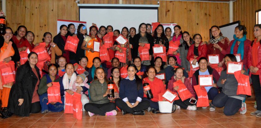महिला सशिक्तकरणमा कोका–कोला, ‘स्टार’ कार्यक्रम संचालन गर्दै