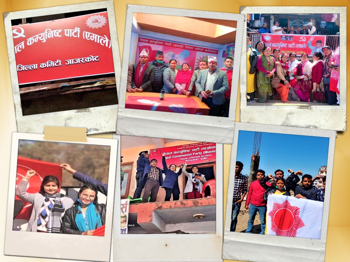 सर्वोच्चको फैसलापछि कर्णालीमा ब्युँतिए एमाले र माओवादी कार्यालय